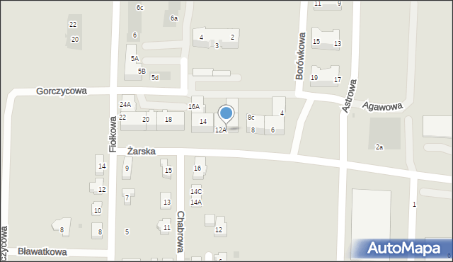 Polkowice, Żarska, 12B, mapa Polkowice