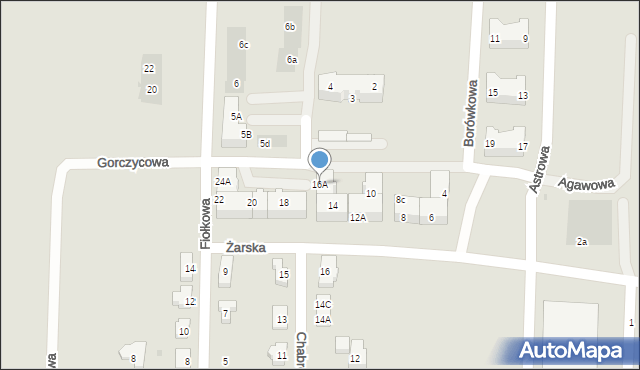 Polkowice, Żarska, 16A, mapa Polkowice