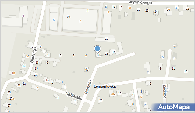 Przemyśl, Zamoyskiego Jana, hetm., 11, mapa Przemyśla