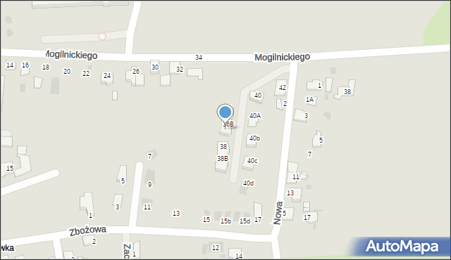 Przemyśl, Zamoyskiego Jana, hetm., 36C, mapa Przemyśla