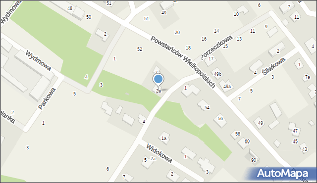 Przyłęki, Zakładowa, 2a, mapa Przyłęki