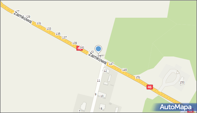 Przymiłowice, Zamkowa, 145, mapa Przymiłowice