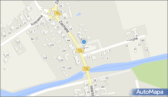 Przytyk, Zachęta, 4, mapa Przytyk