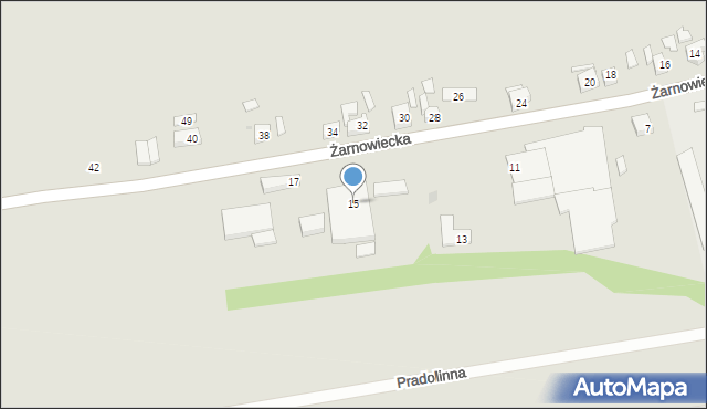 Puck, Żarnowiecka, 15, mapa Puck