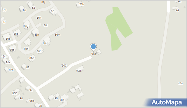 Rabka-Zdrój, Zakopiańska, 90d, mapa Rabka-Zdrój