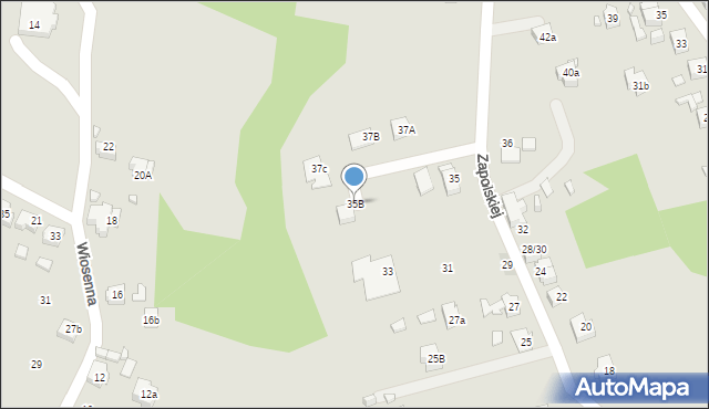 Radlin, Zapolskiej Gabrieli, 35B, mapa Radlin