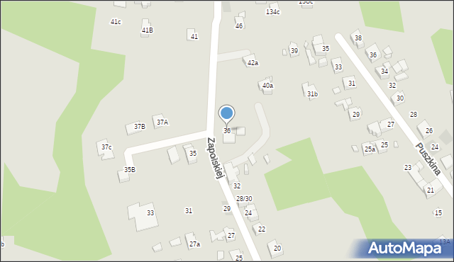 Radlin, Zapolskiej Gabrieli, 36, mapa Radlin