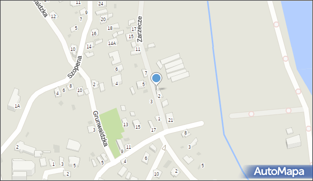 Radymno, Zarzecze, 4, mapa Radymno