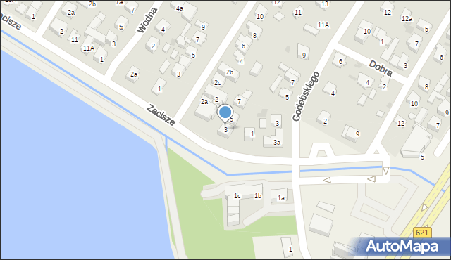 Raszyn, Zacisze, 3, mapa Raszyn