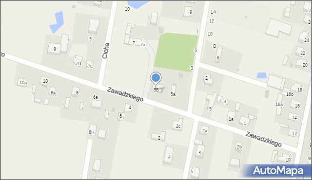 Rokiciny-Kolonia, Zawadzkiego-Zośki Tadeusza, 5B, mapa Rokiciny-Kolonia