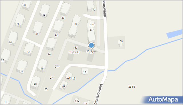 Rotmanka, Zaczarowana, 29, mapa Rotmanka