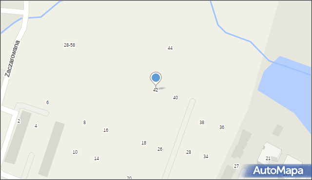 Rotmanka, Zaczarowana, 42, mapa Rotmanka