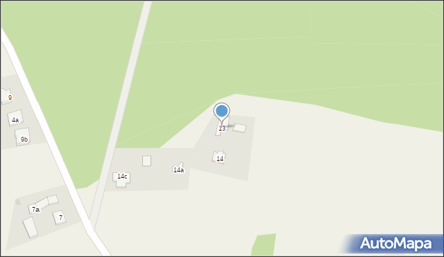 Samborowo, Zatorze, 13, mapa Samborowo