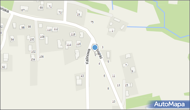 Siepraw, Zarusinki, 2, mapa Siepraw