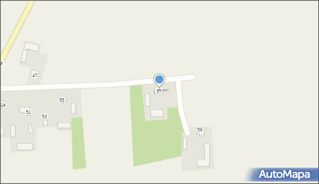 Skierbieszów, Zamojska, 57, mapa Skierbieszów