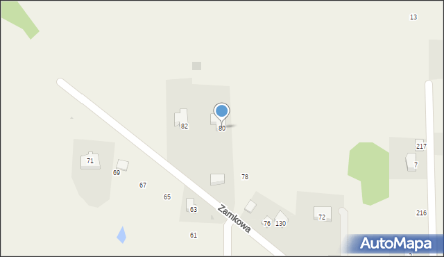 Smardzowice, Zamkowa, 80, mapa Smardzowice