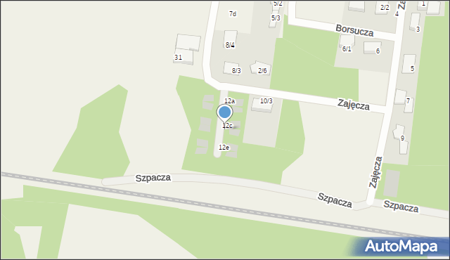 Sobolewo, Zajęcza, 12d, mapa Sobolewo