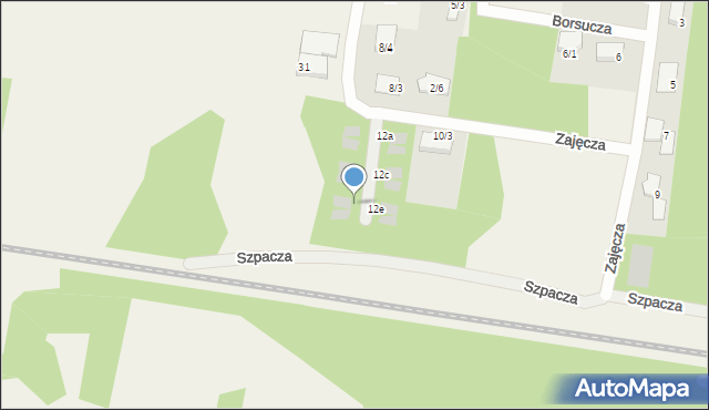 Sobolewo, Zajęcza, 12h, mapa Sobolewo