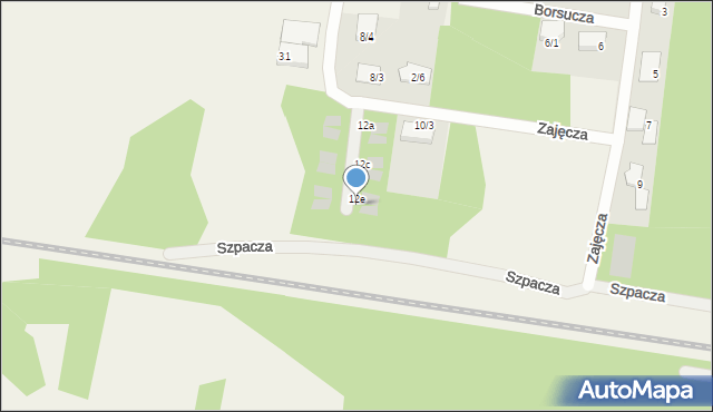 Sobolewo, Zajęcza, 12f, mapa Sobolewo