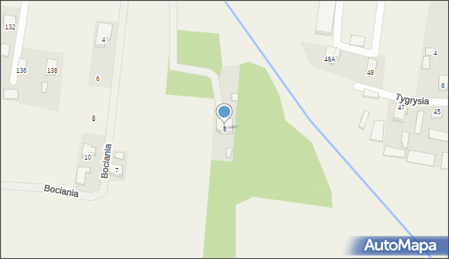 Sobolewo, Żabia, 8, mapa Sobolewo