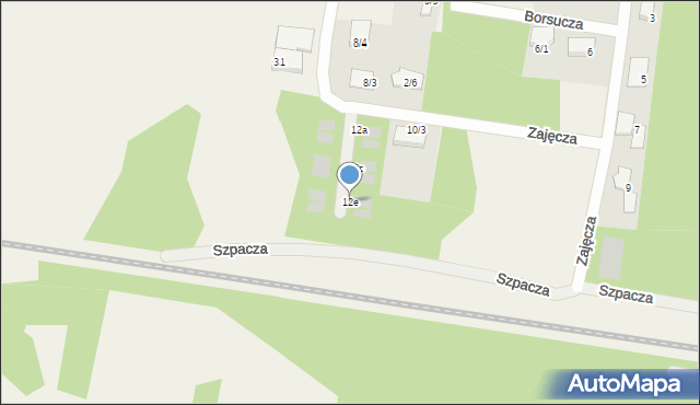 Sobolewo, Zajęcza, 12e, mapa Sobolewo