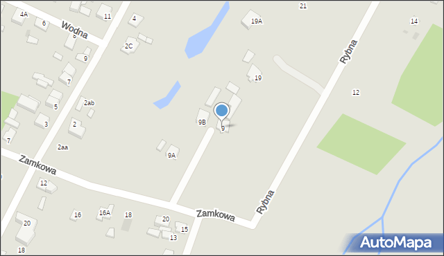 Sochaczew, Zamkowa, 9, mapa Sochaczew