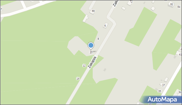 Sochaczew, Zakątek, 10, mapa Sochaczew