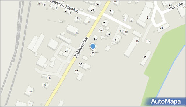 Strzelin, Ząbkowicka, 33, mapa Strzelin