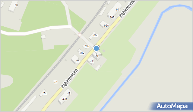 Strzelin, Ząbkowicka, 39, mapa Strzelin