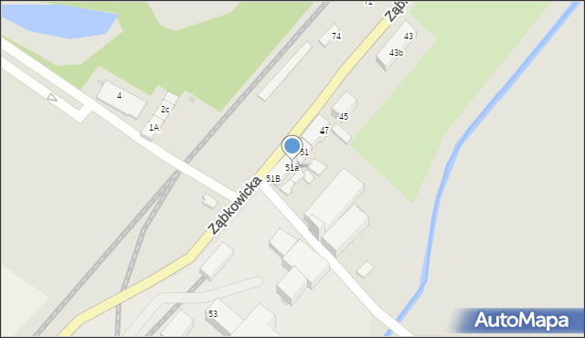 Strzelin, Ząbkowicka, 51a, mapa Strzelin
