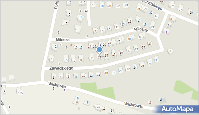 Strzelin, Zawadzkiego Aleksandra, 13, mapa Strzelin