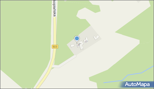 Suchacz, Zakopiańska, 17, mapa Suchacz