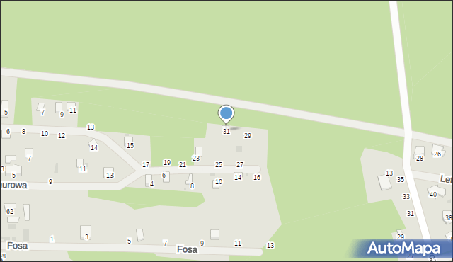 Sulejów, Zamurowa, 31, mapa Sulejów