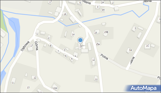 Sulików, Zawidowska, 13, mapa Sulików