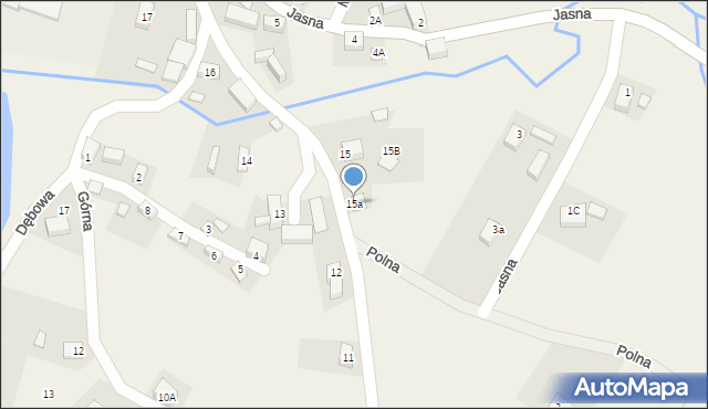 Sulików, Zawidowska, 15a, mapa Sulików