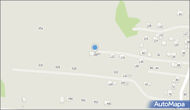 Sułkowice, Zagumnie, 130, mapa Sułkowice