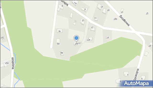 Sułkowice, Za Grapą, 10c, mapa Sułkowice