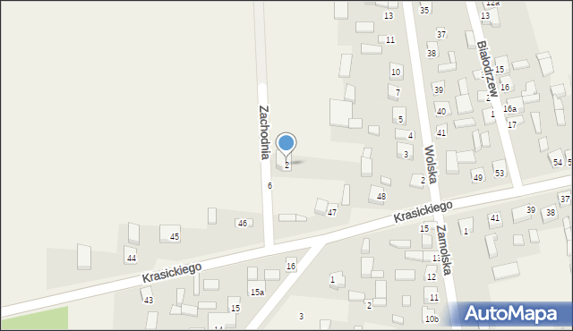 Sulmierzyce, Zachodnia, 2, mapa Sulmierzyce