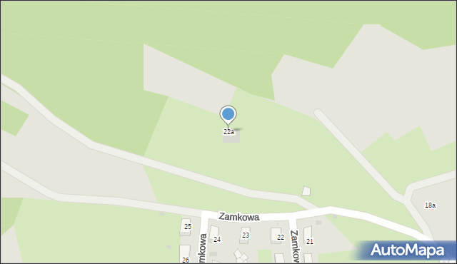 Świebodzice, Zamkowa, 22a, mapa Świebodzice