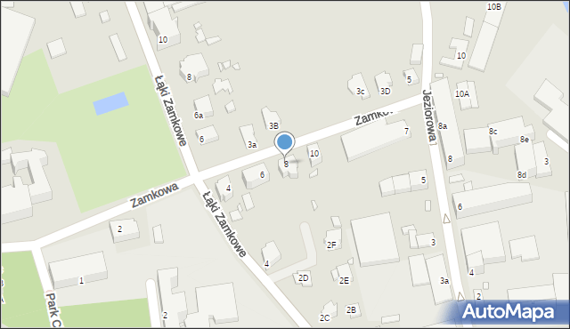 Świebodzin, Zamkowa, 8, mapa Świebodzin