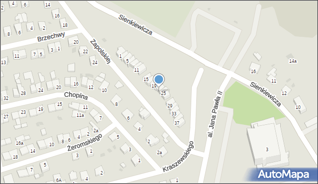 Świecie, Zapolskiej Gabrieli, 23, mapa Świecie