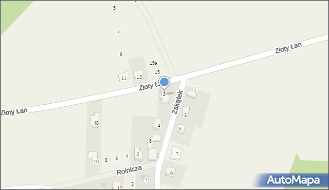 Świerczyniec, Zakątek, 2, mapa Świerczyniec