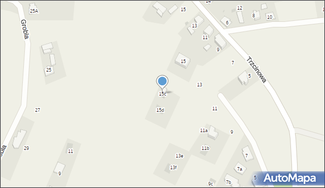 Świerczyniec, Zakole, 15c, mapa Świerczyniec