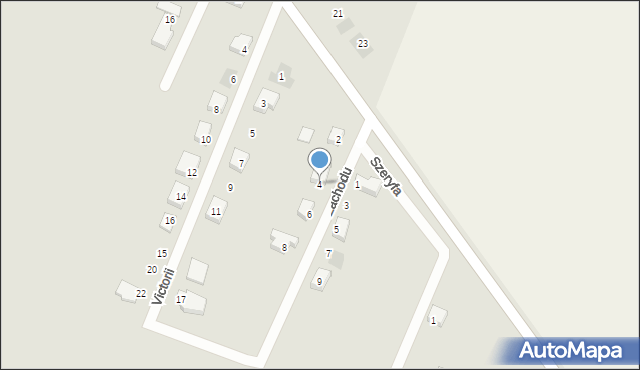 Szlichtyngowa, Zachodu, 4, mapa Szlichtyngowa