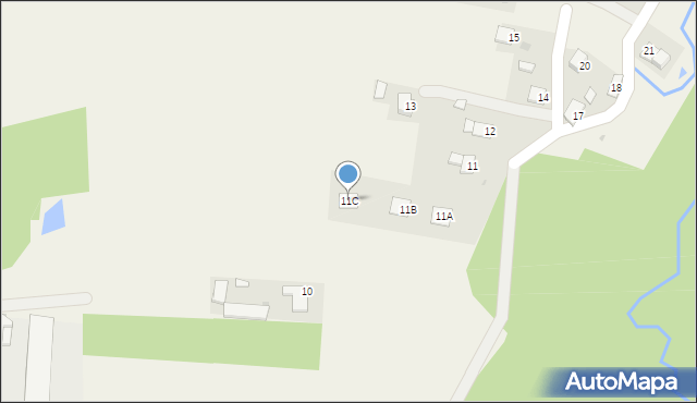 Targowiska, Zalesie, 11C, mapa Targowiska