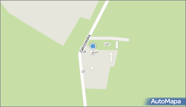 Tarnobrzeg, Zakrzowska, 62, mapa Tarnobrzegu