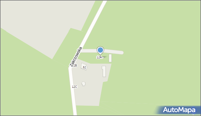 Tarnobrzeg, Zakrzowska, 64, mapa Tarnobrzegu