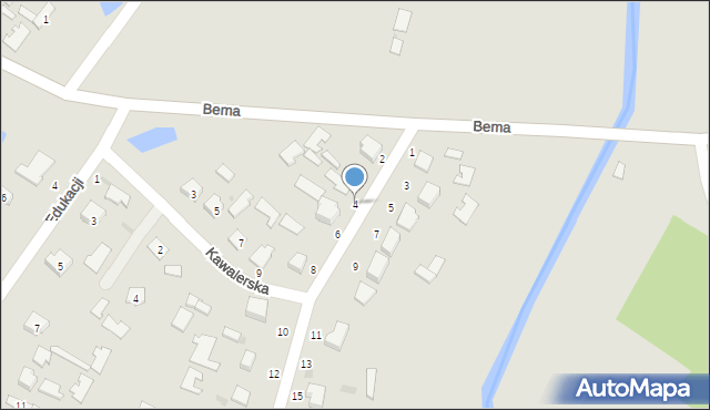 Tarnobrzeg, Zarowie, 4, mapa Tarnobrzegu