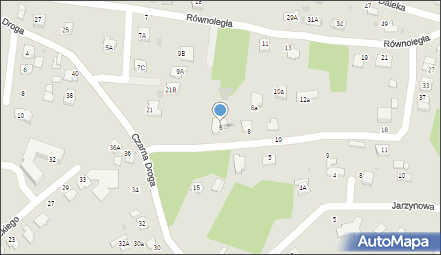 Tarnów, Zawilcowa, 6, mapa Tarnów