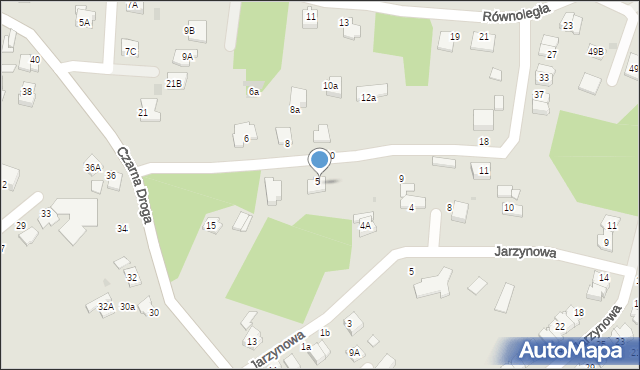 Tarnów, Zawilcowa, 7, mapa Tarnów